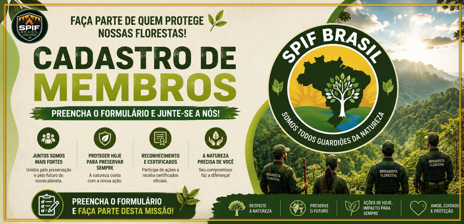 CADASTRO DE BRIGADISTA