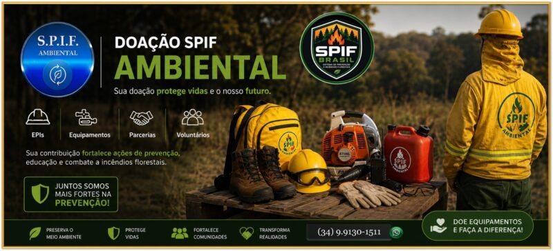 DOAÇÃO PARA BRIGADA FLORESTAL