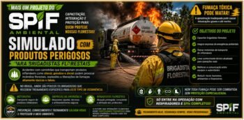 SIMULADOS PARA BRIGADISTAS FLORESTAIS COM PRODUTOS PERIGOSOS
