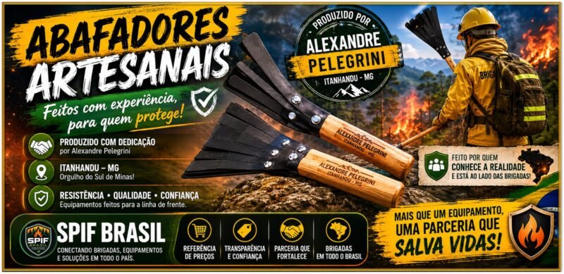 ABAFADORES EQUIPAMENTO PARA BRIGADISTAS FLORESTAIS