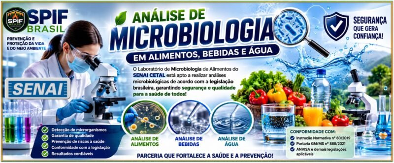 Análise Microbiológica em Alimentos , Bebidas e Água em Uberlândia MG