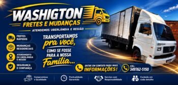 Washington Fretes e Mudanças -Uberlândia e Região