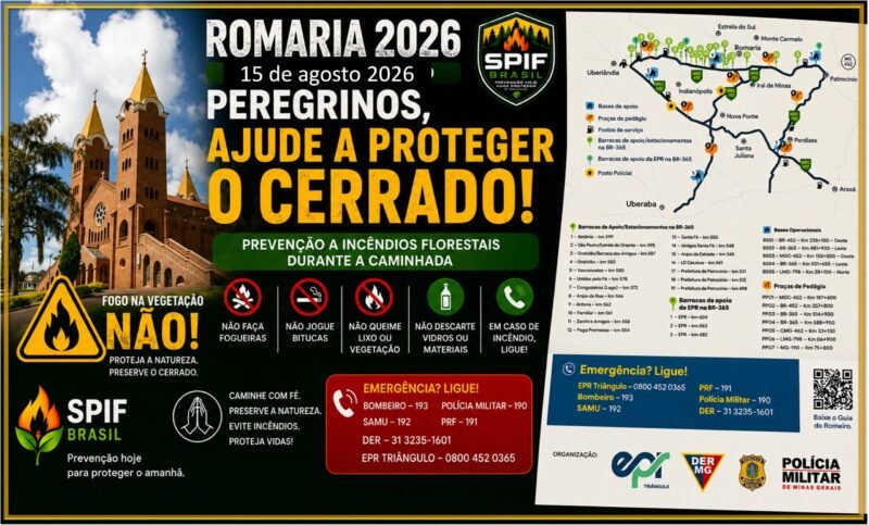 ROMARIA 2026: Peregrinos , Ajude a Proteger o Cerrado!